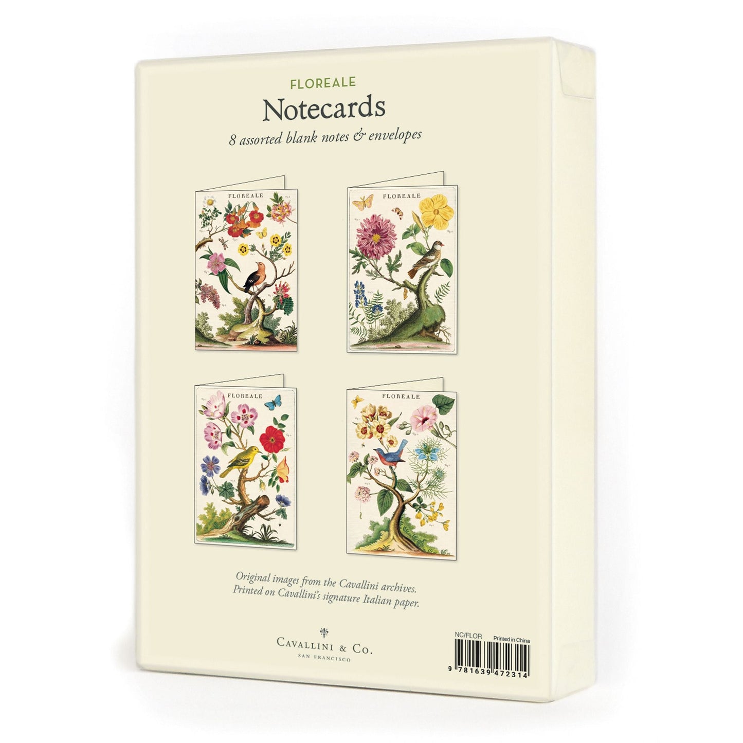Cavallini & Co. Boxed Note Cards - Floreale