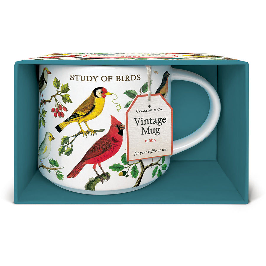 Cavallini & Co. Vintage Mug - Birds