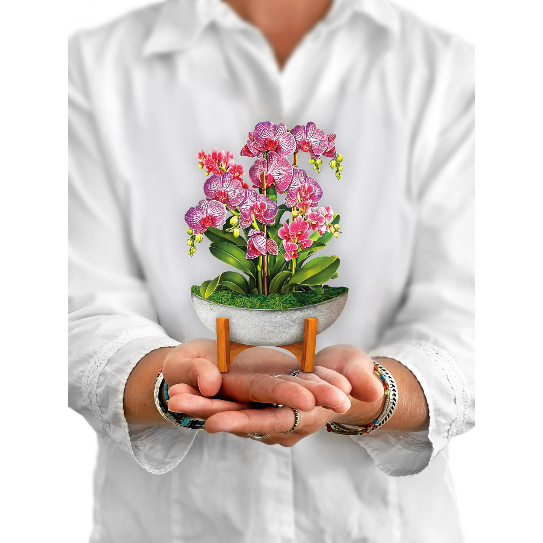 Mini Orchid Oasis Pop-up Card