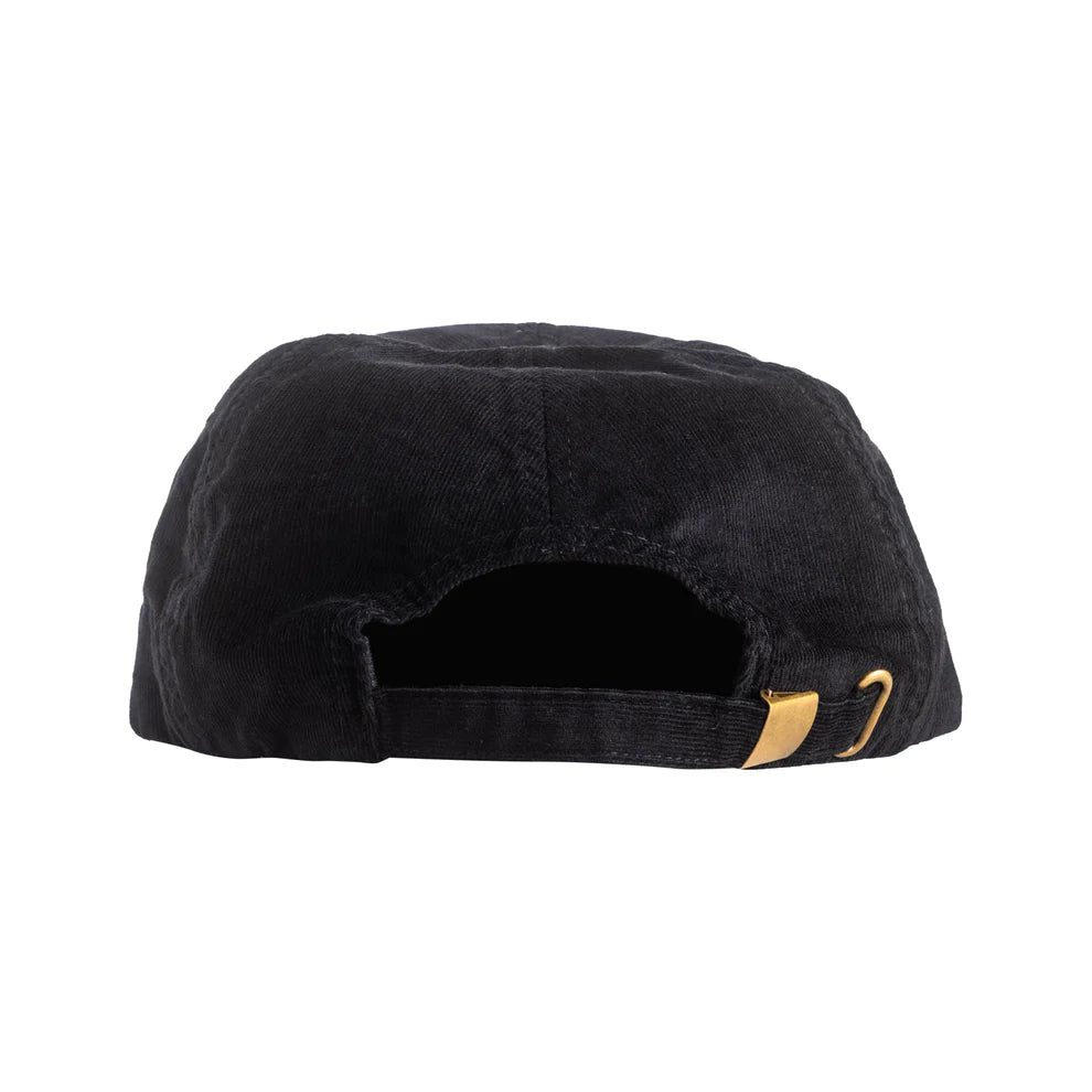 Mountains are for Everyone Corduroy Cap - Black