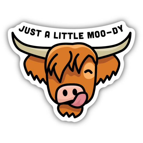 Highland Cow Sticker