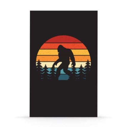 Classic Layflat Notebook - Sasquatch