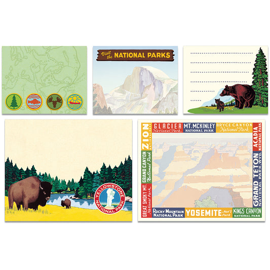Cavallini & Co. Sticky Notes - National Parks