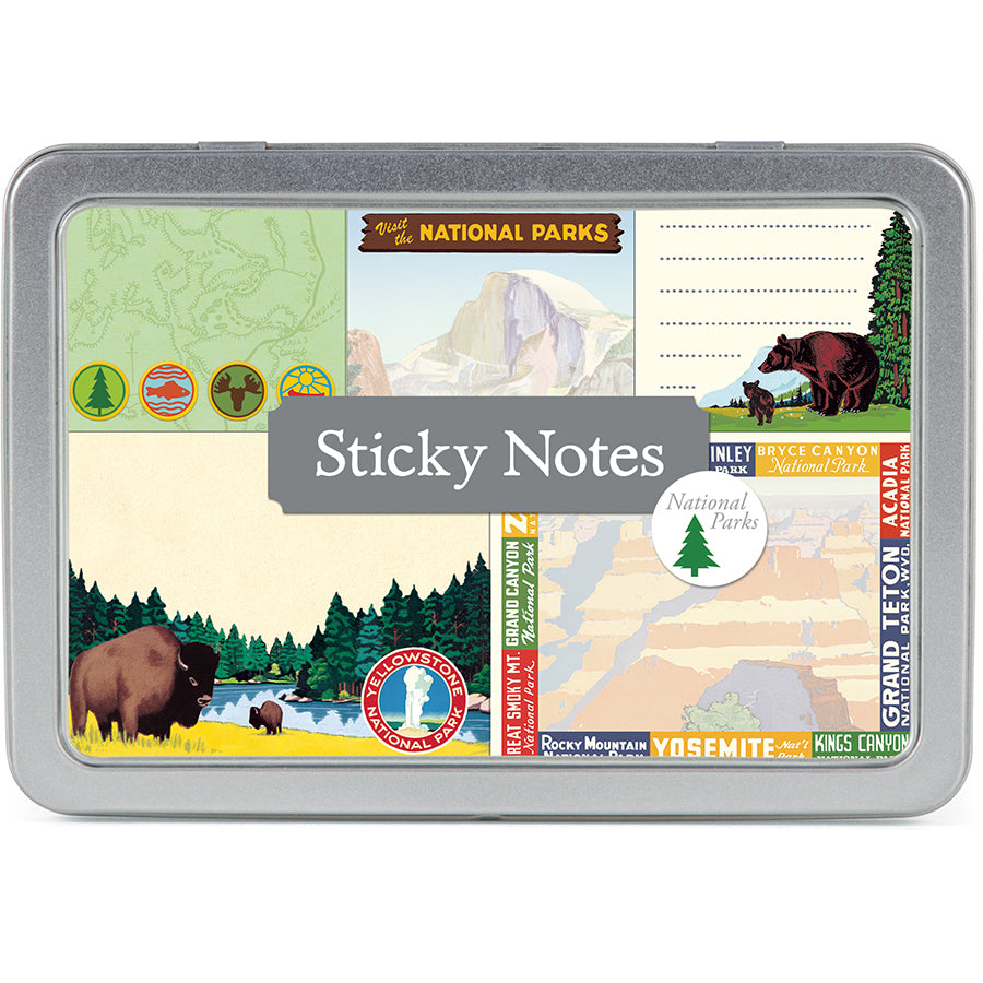 Cavallini & Co. Sticky Notes - National Parks