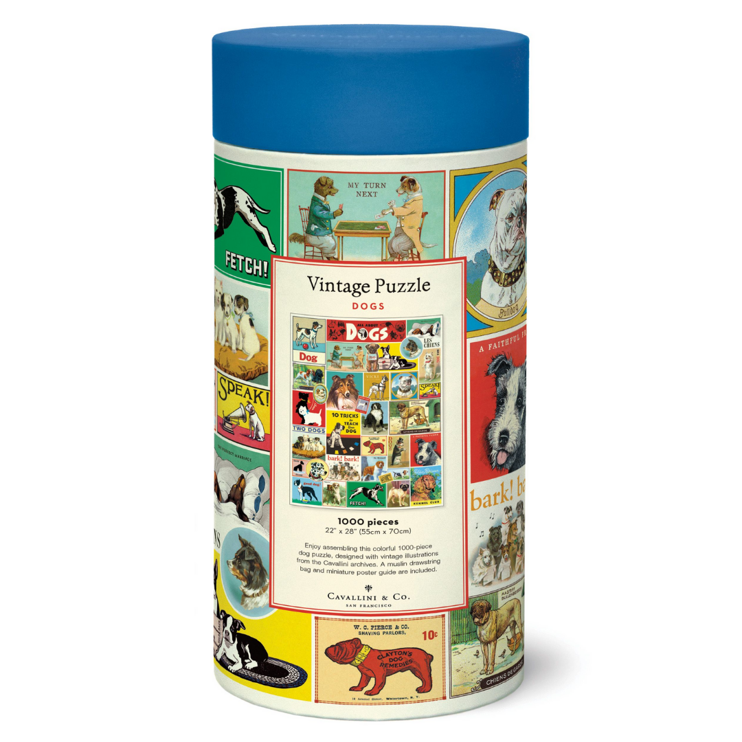 Cavallini & Co. 1000 Piece Puzzle - Dogs