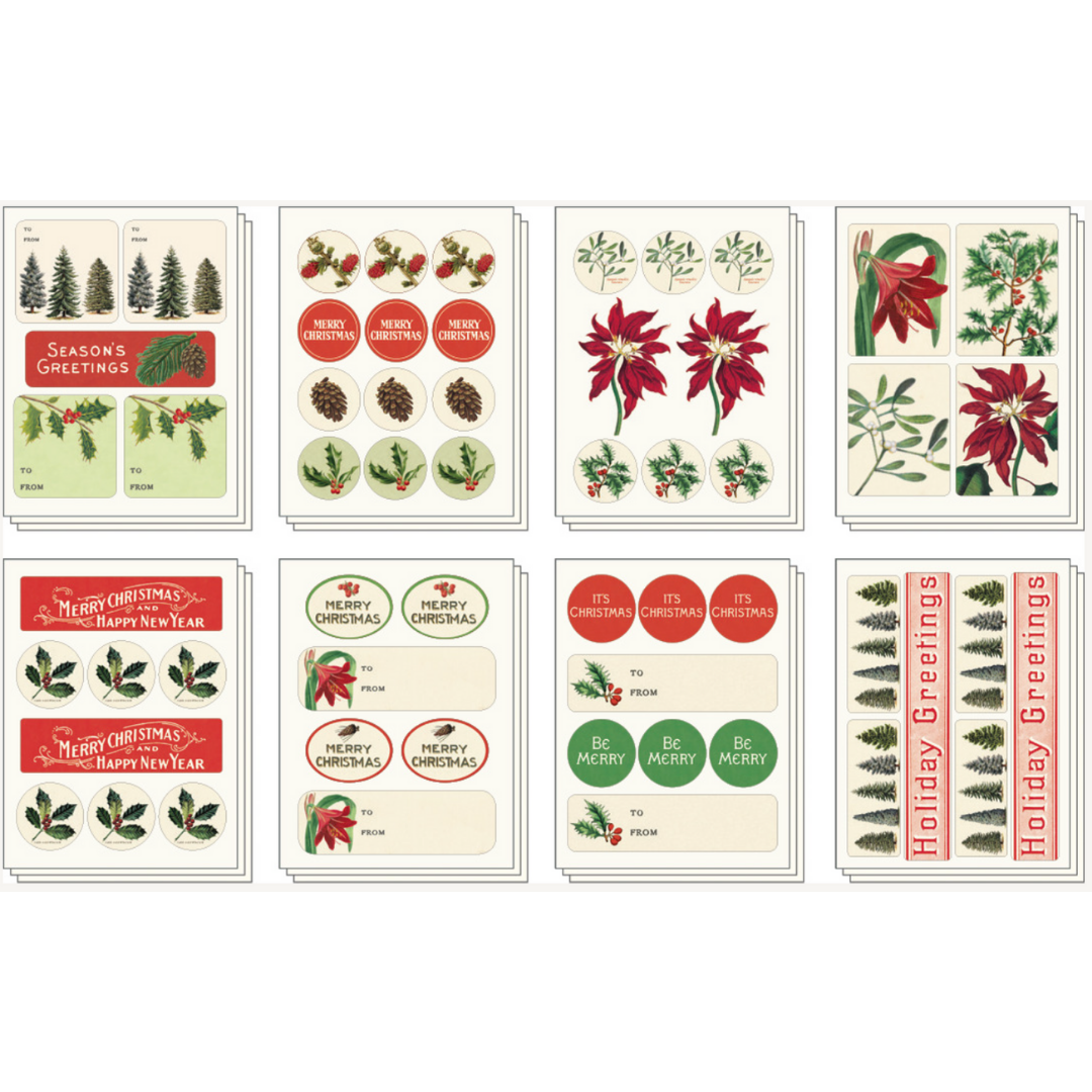 Cavallini & Co. Vintage Christmas Stickers
