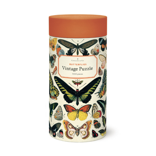 Cavallini & Co. 1000 Piece Puzzle - Butterflies