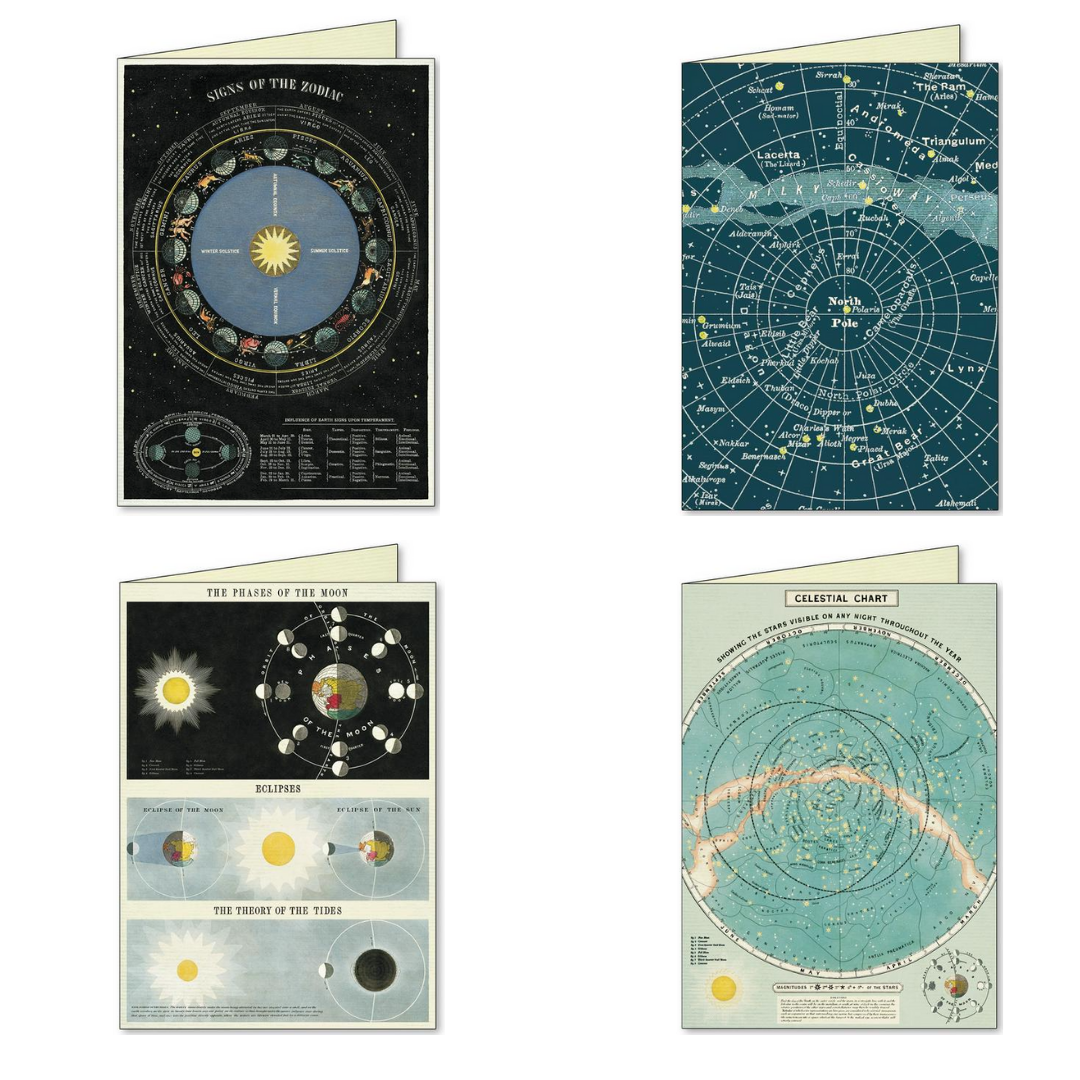 Cavallini & Co. Boxed Note Cards - Celestial