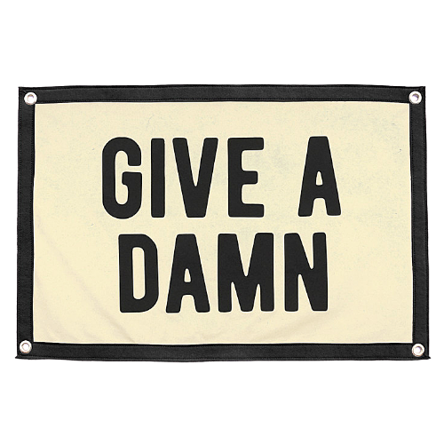 Give a Damn Camp Flag