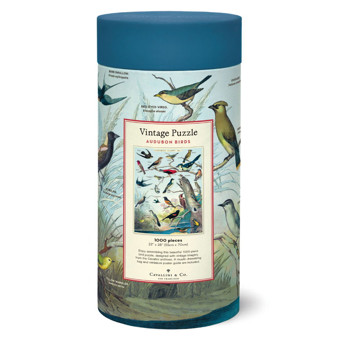 Cavallini & Co. 1000 Piece Puzzle - Audubon Birds