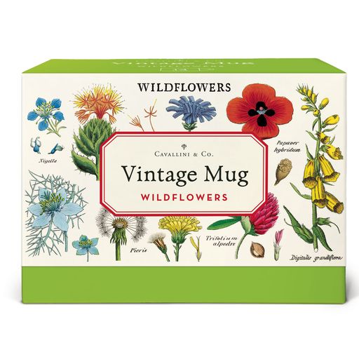 Cavallini & Co. Vintage Mug - Wildflowers