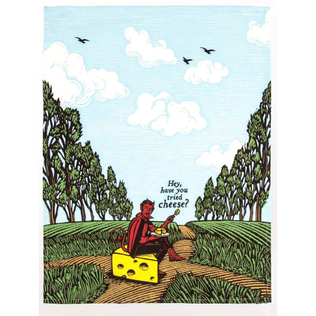 Have You Tried Cheese Dish Towel