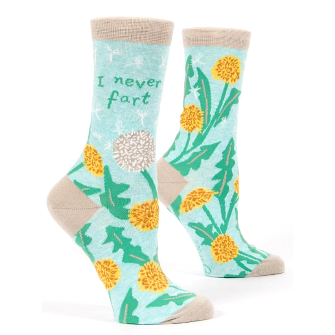 I Never Fart Women's Crew Socks