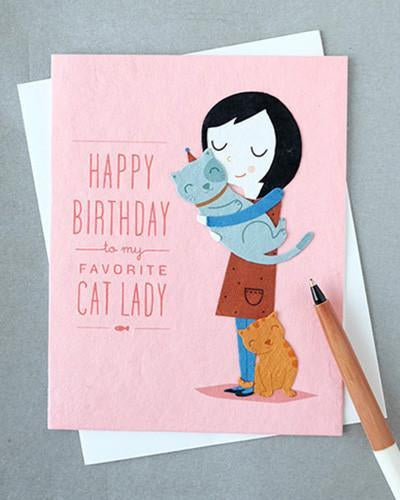 Cat Lady Birthday