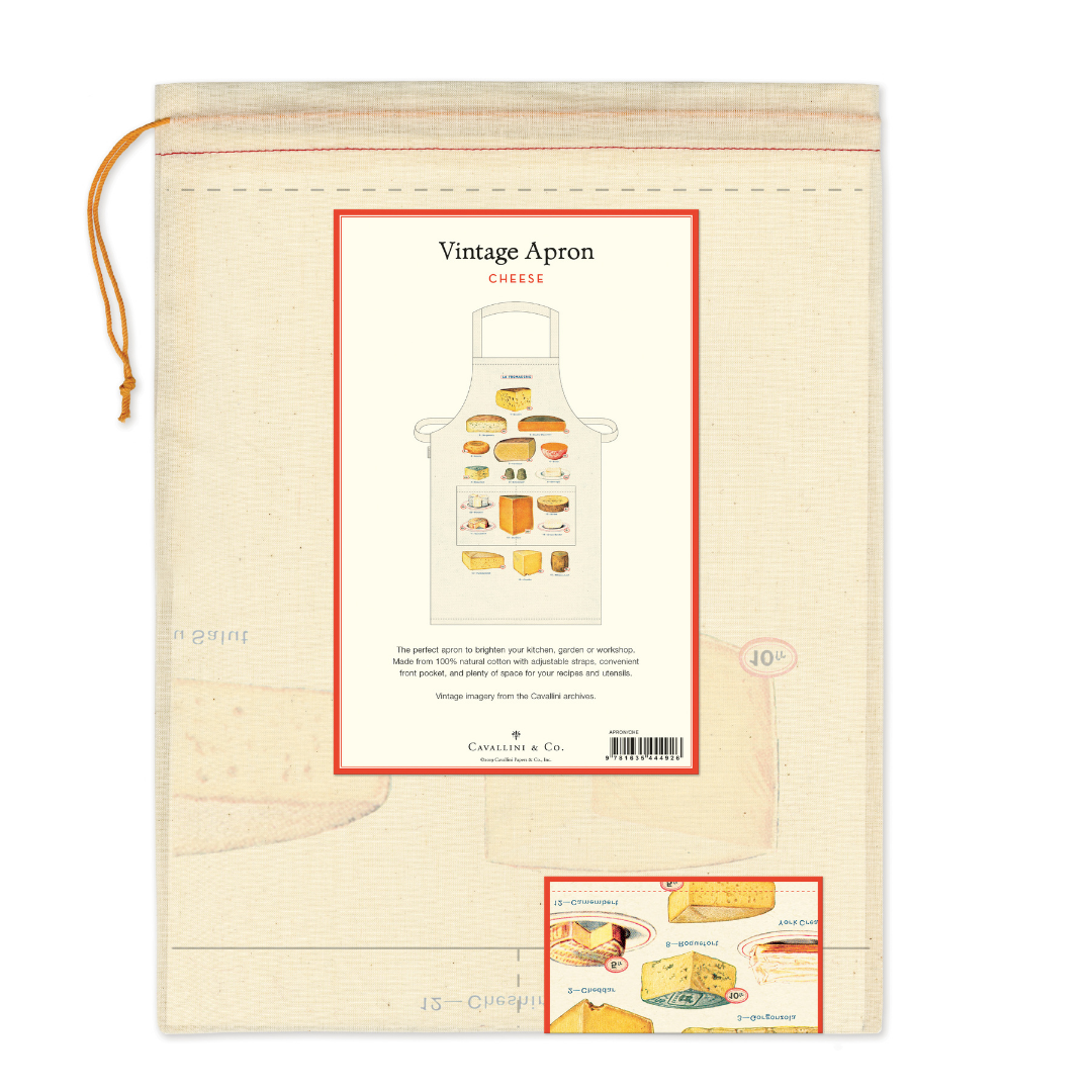 Cavallini & Co. Vintage Apron - Cheese