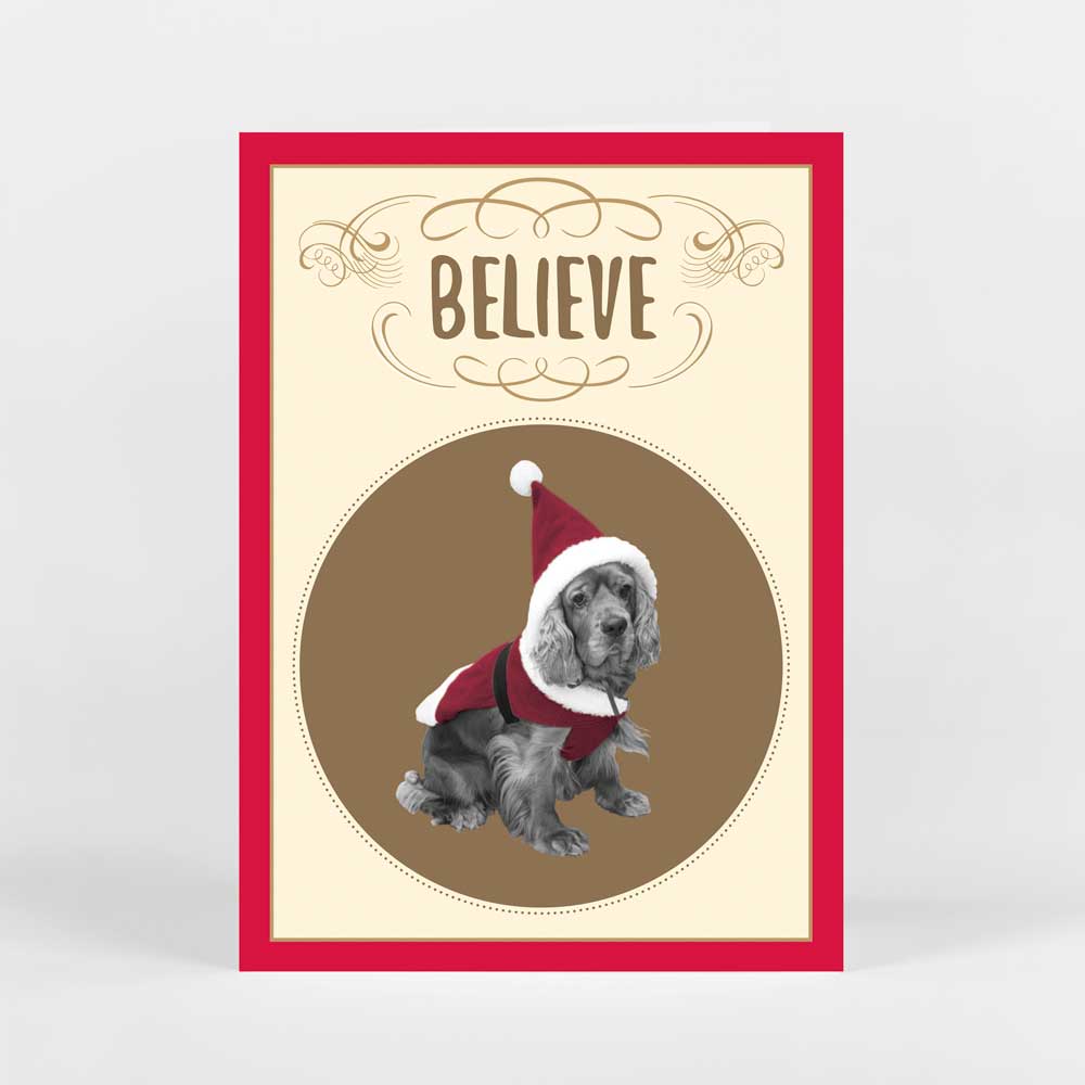 Believe Santa Pooch - HOLIDAY