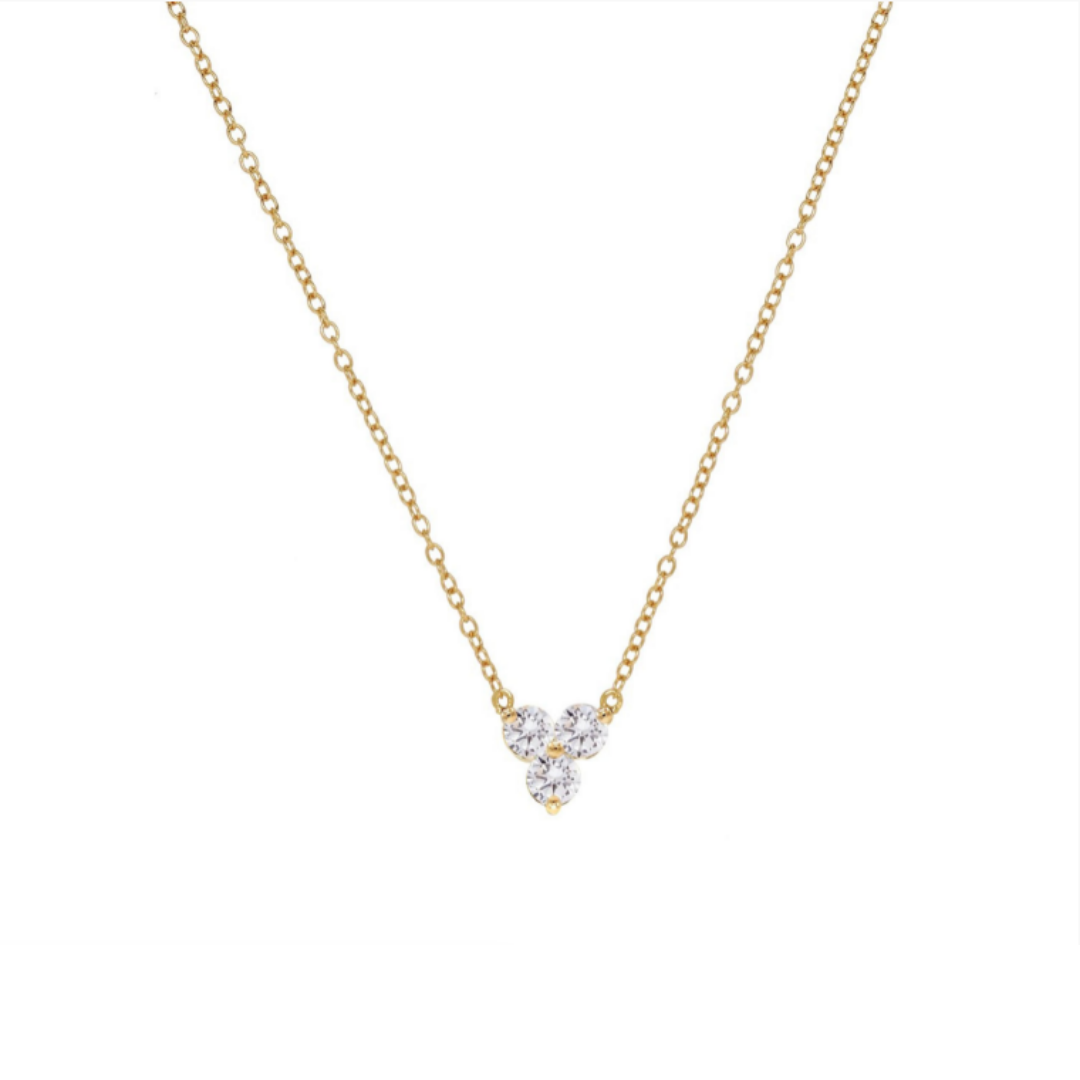 GF Sparkly Trio Necklace