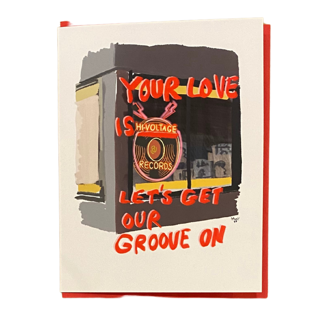 Tacoma Valentines Card - HI Voltage