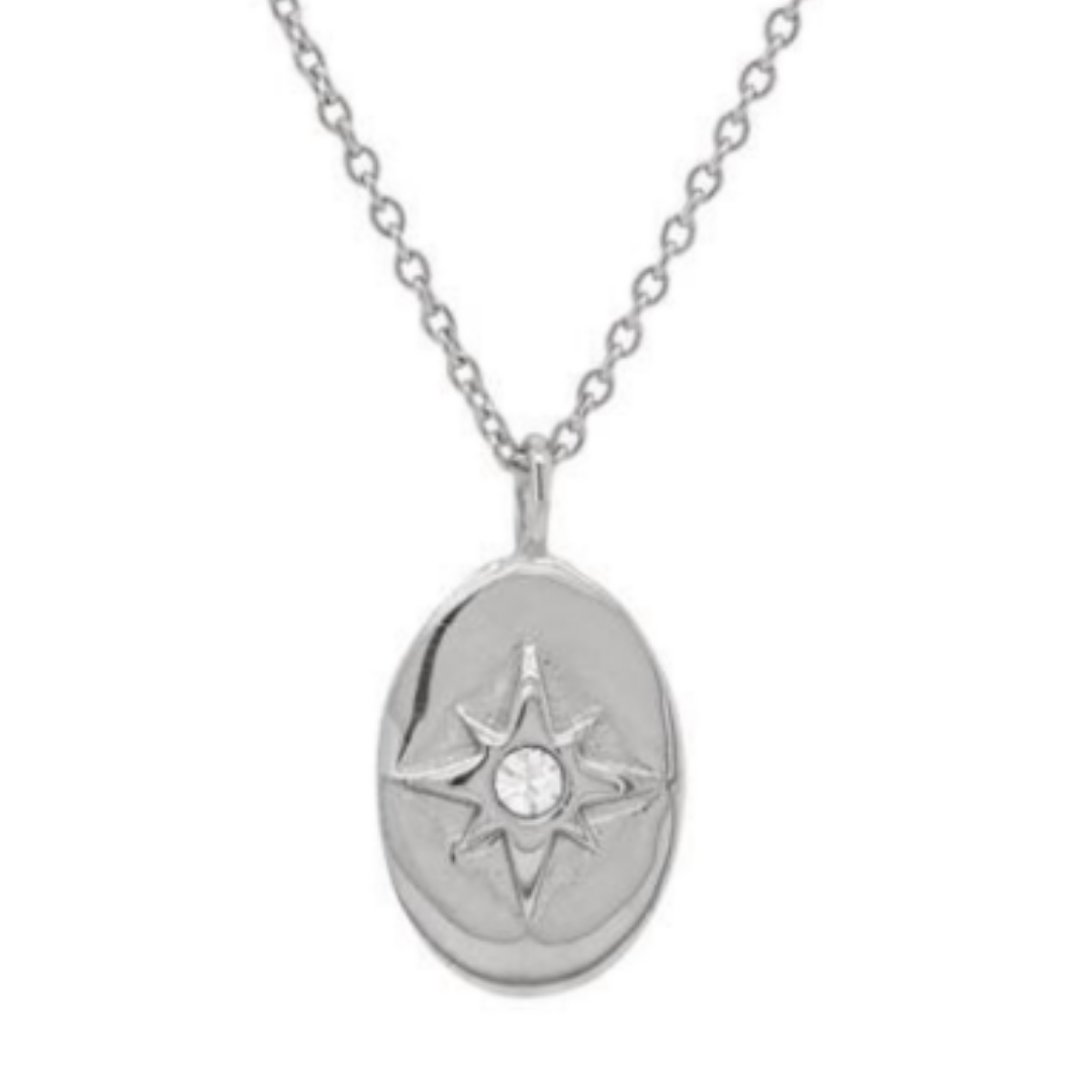 Silver Starry Night Necklace