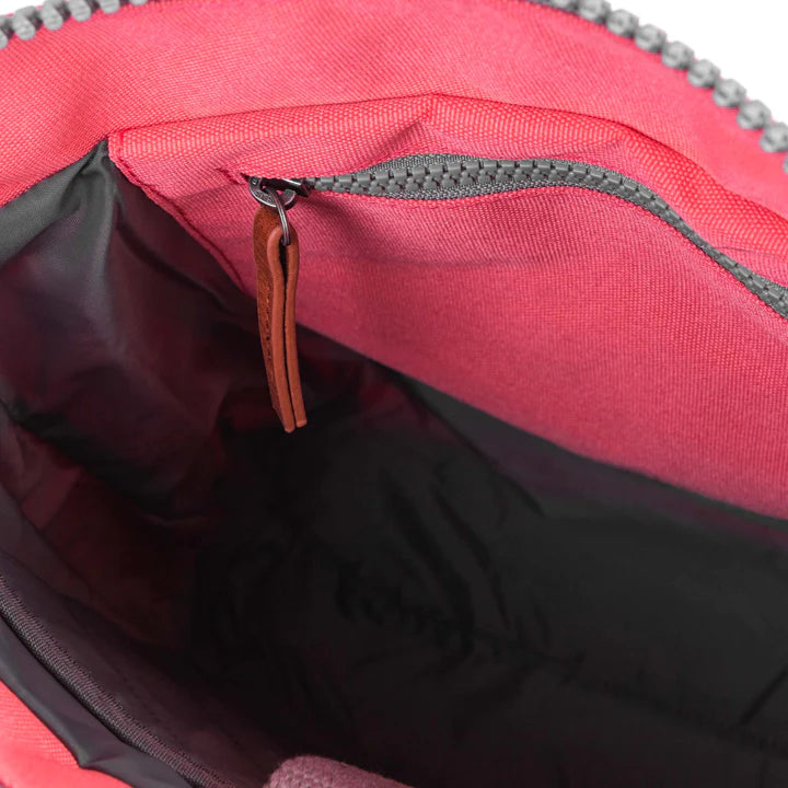 ORI Bantry B Sustainable Backpack - Coral (Canvas) - Small