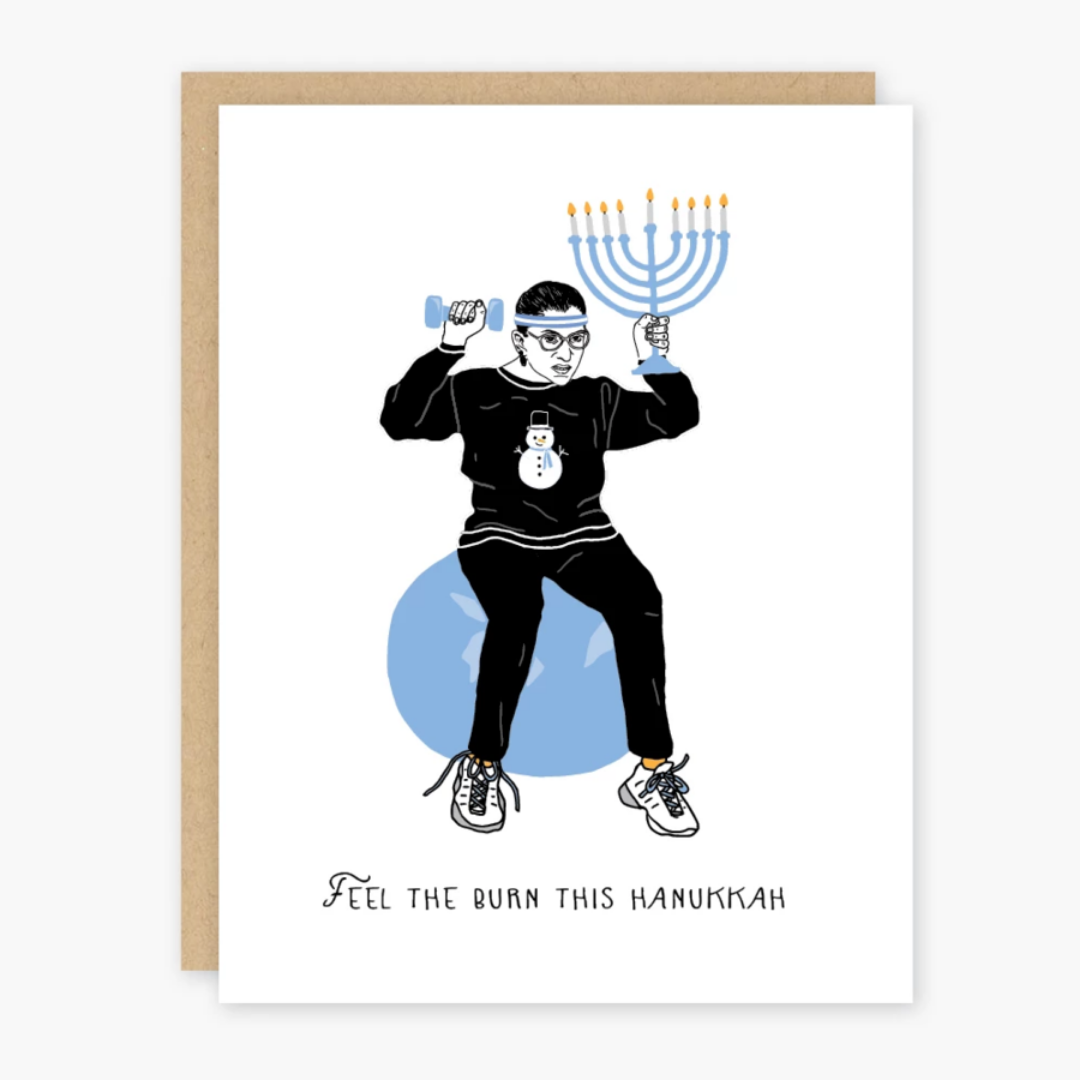 Hanukkah Ruth Bader Ginsburg Card