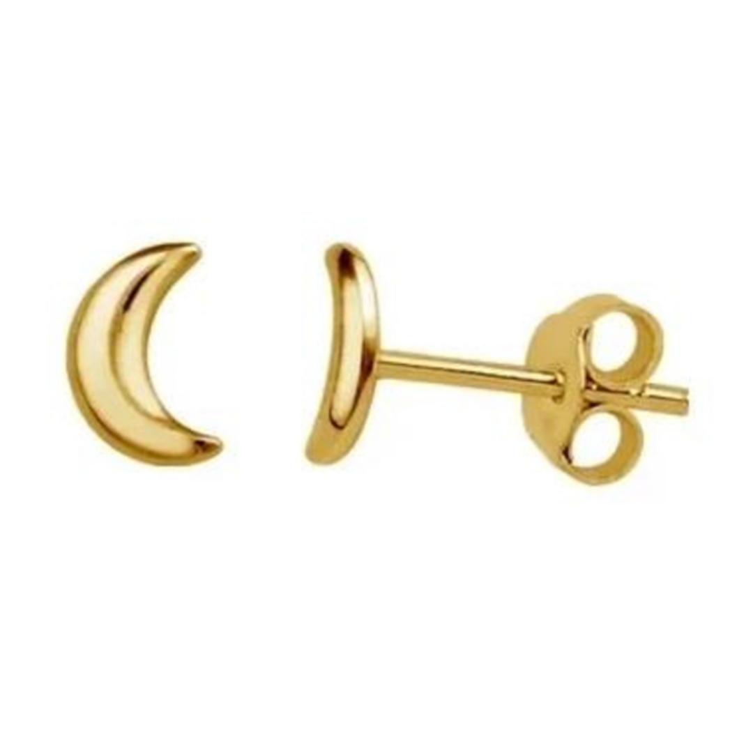 V GD Bijou Moon Studs