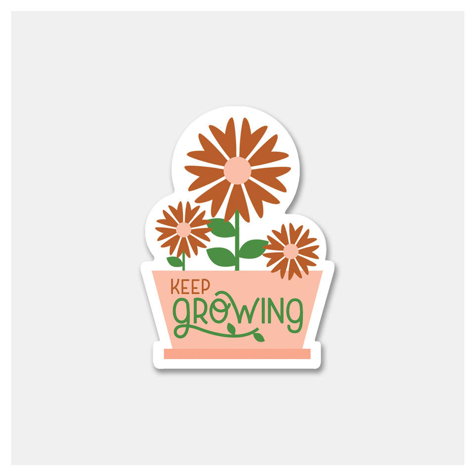 Keep Growing Sticker