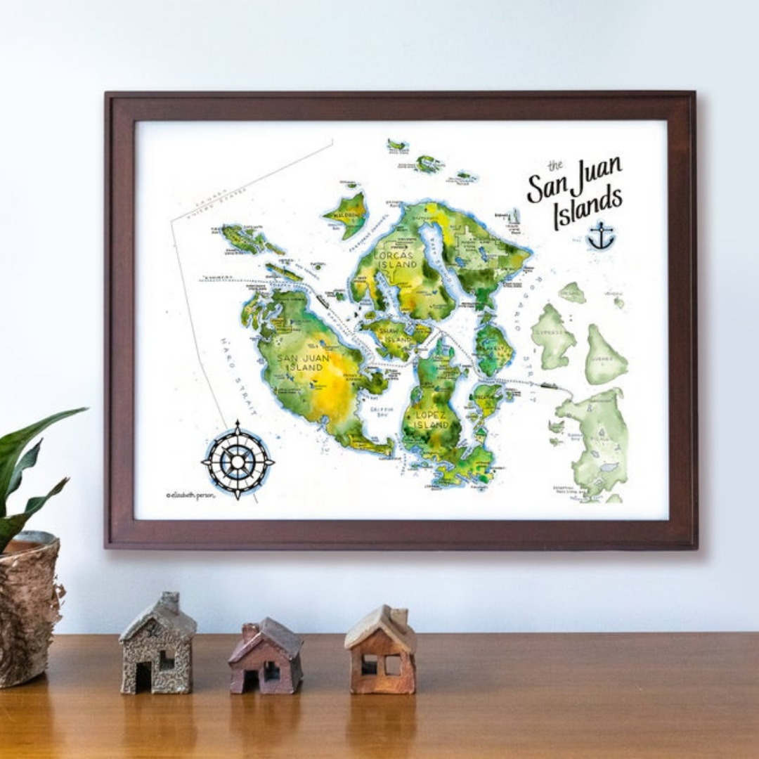 San Juan Islands Print