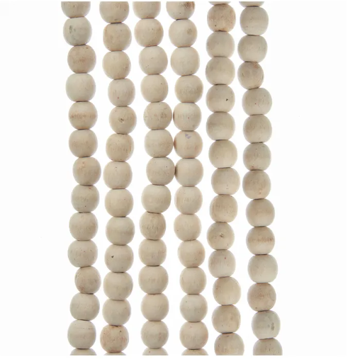 Kurt Adler 9 ft Natural Wood Beaded G...