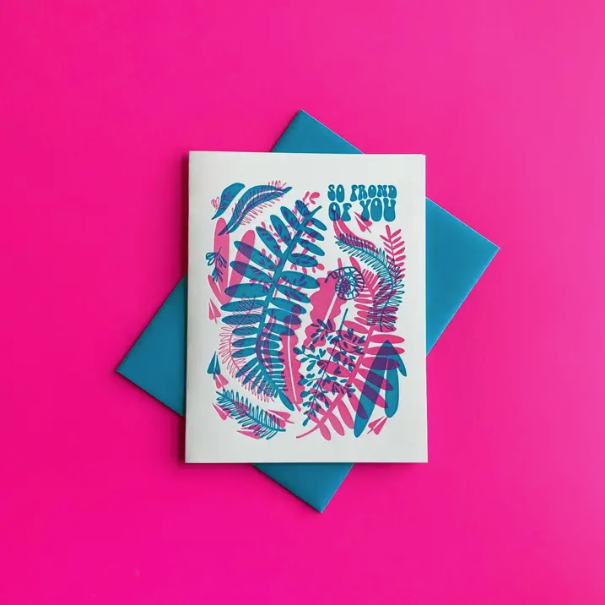 Frond of You Love Card