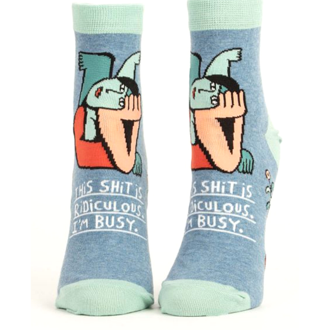Sh*t is Ridiculous Ankle Socks