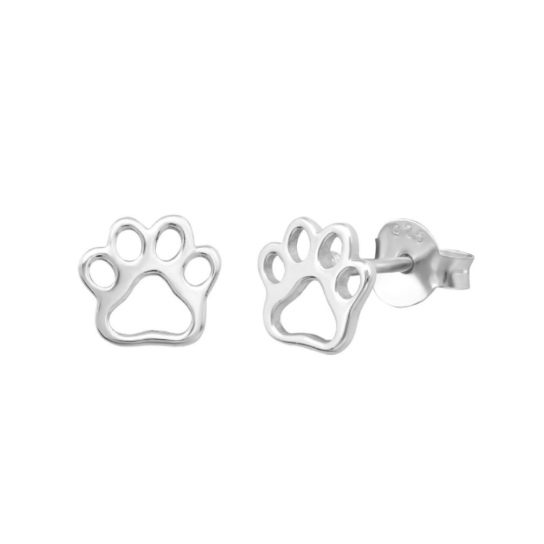 Paw Stud Earrings