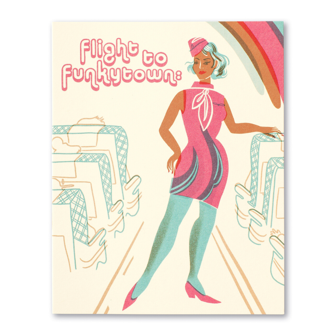 LM Card - Flight to Funkytown (HB)