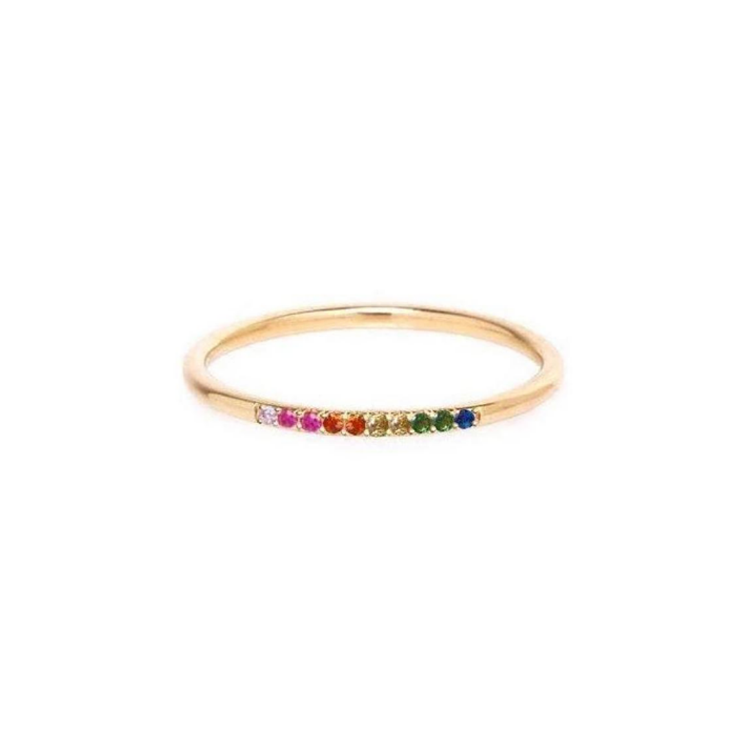 GF Rainbow Eternity Ring
