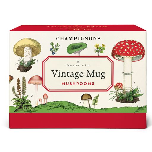 Cavallini & Co. Vintage Mug - Mushroom