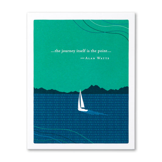 PG Card - The Journey Itself is the point