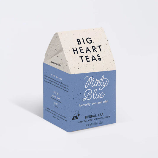 Big Heart Tea 10 ct Teabags - Minty Blue