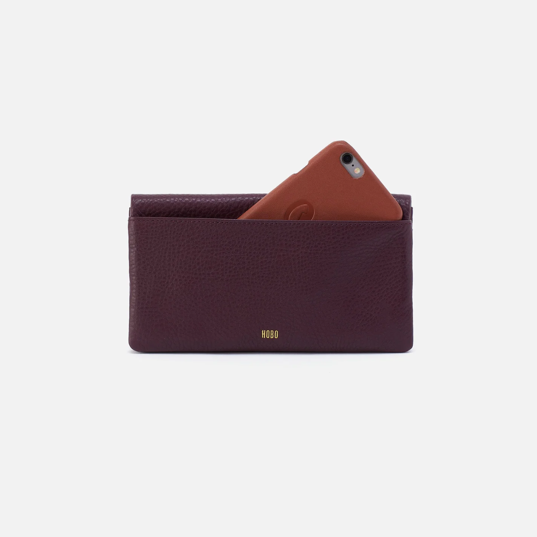 Hobo Lumen Wallet - Ruby Wine