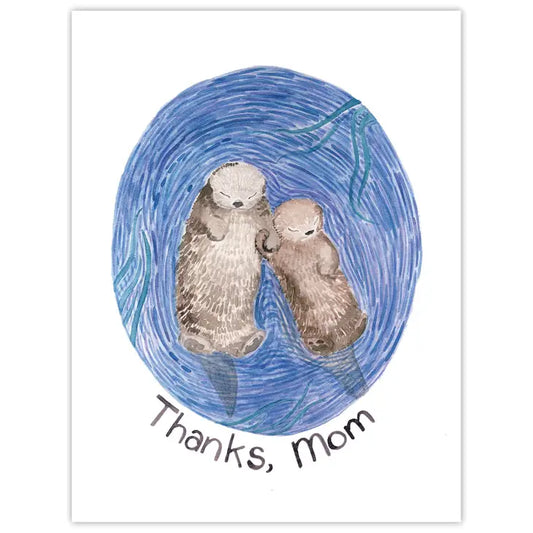 Thanks, Mom Otters Card