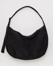 Load image into Gallery viewer, Baggu Large Nylon Crescent Bag - Black
