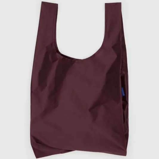 Maroon shopping bag