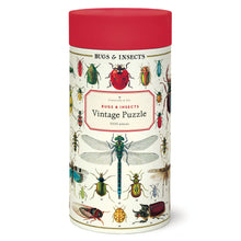 Load image into Gallery viewer, Cavallini &amp; Co. brand puzzle container of bugs and insects style
