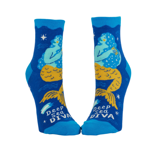 Deep Sea Diva Ankle Socks