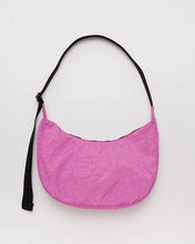 Load image into Gallery viewer, Baggu Medium Nylon Crescent Bag - Extra Pink
