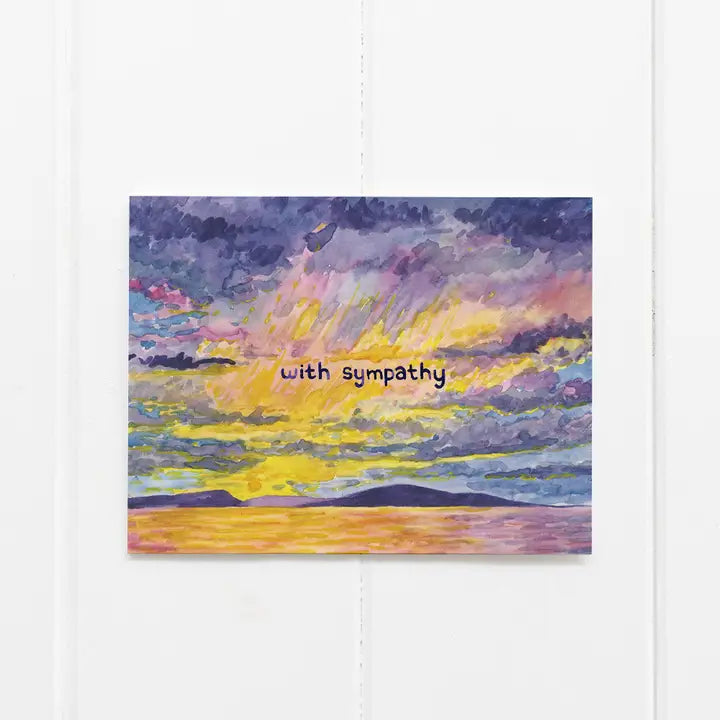 With Sympathy Card