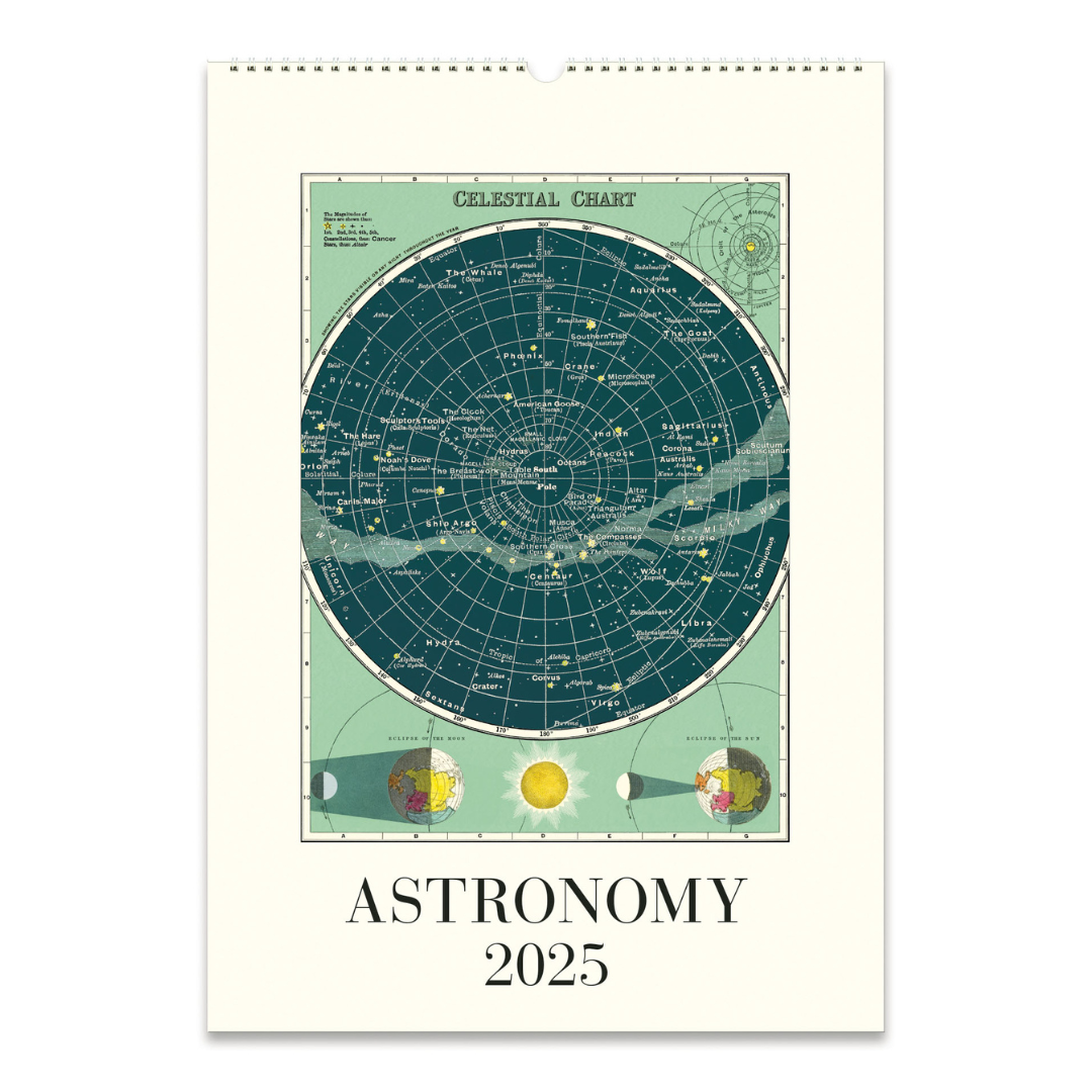 Cavallini & Co. 2025 Wall Calendar - Astronomy