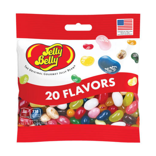Jelly Belly 3.5oz Bag - 20 Assorted Flavors