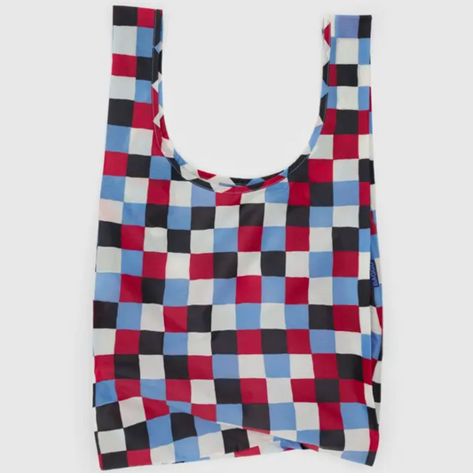 Multicolored checkered bag 
