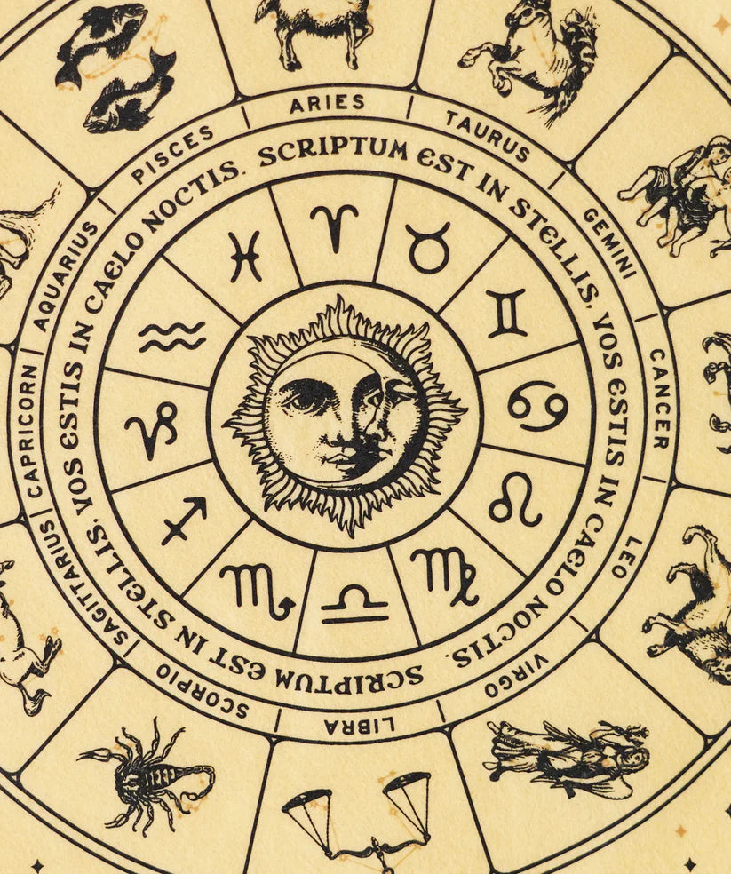 Astrology Wheel Camp Flag