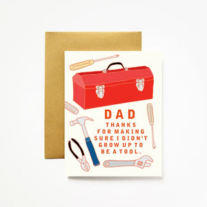 Dad Toolbox Father's Day Card
